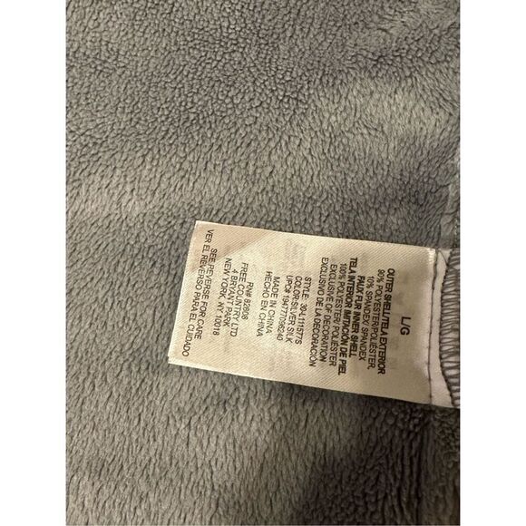 Free Country Women's Gray Free Cycle Soft Shell Fleece Lined Zip Jacket Large - Picture 7 of 8